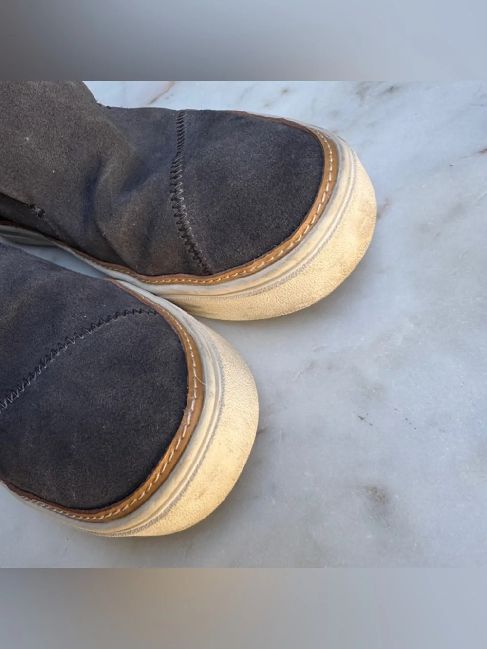 Tom’s Paxton Slip On Suede Fur Loafers